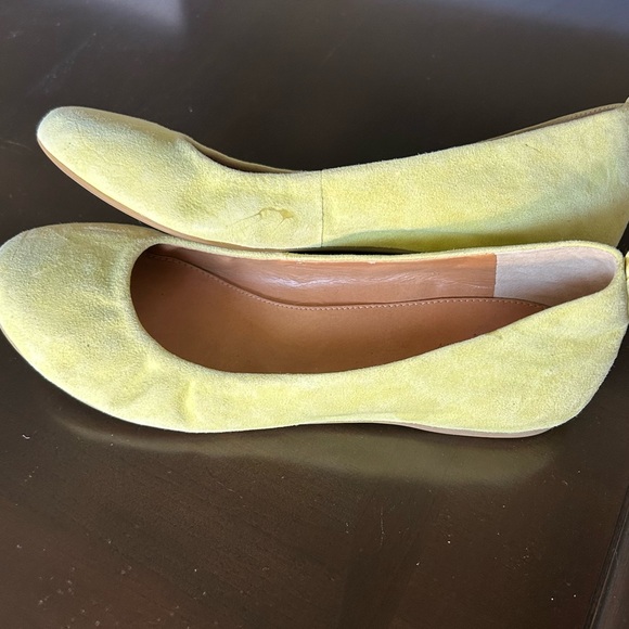 J crew Anya ballet flats - yellow- size 8 - Picture 3 of 8